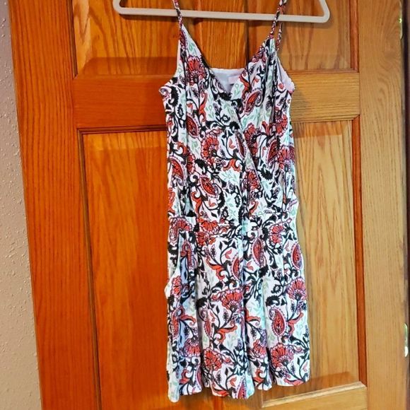 1. State Pants - 1. State Summer Romper Coral Floral sz X Small